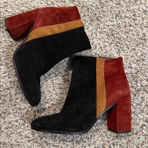 Paola Ferri by Alba Moda Color Block Boots bought from Anthropologie 39/9